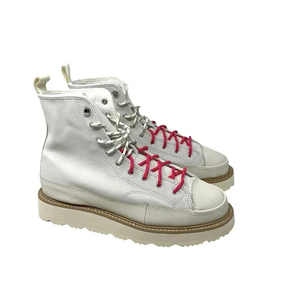 Converse Chuck Taylor Crafted 173212C M 8.5/W 10 Boots Egret Natural Ivory White